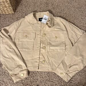 KUT From the Kloth Beige Jacket